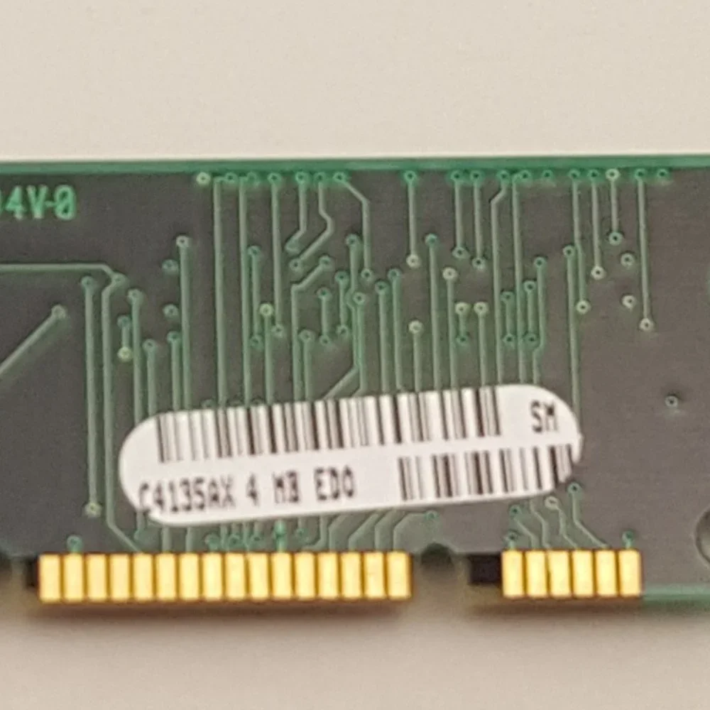 HP C4135AX 4MB 100-pin EDO DRAM DIMM from HP LJ 4000 | A3521-60001 | USED